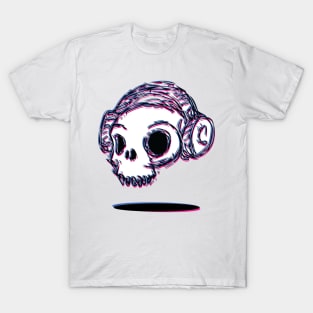 Skull with Headphone T-Shirt